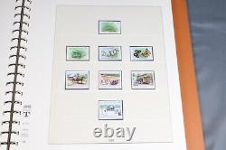 Collection de timbres MNH de l'île Christmas 1958-2008 500+ dans un album Lindner sans charnière