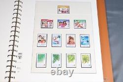 Collection de timbres MNH de l'île Christmas 1958-2008 500+ dans un album Lindner sans charnière