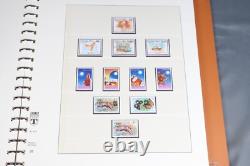 Collection de timbres MNH de l'île Christmas 1958-2008 500+ dans un album Lindner sans charnière