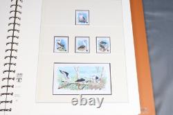 Collection de timbres MNH de l'île Christmas 1958-2008 500+ dans un album Lindner sans charnière