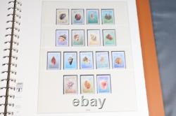 Collection de timbres MNH de l'île Christmas 1958-2008 500+ dans un album Lindner sans charnière