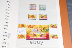 Collection de timbres MNH de l'île Christmas 1958-2008 500+ dans un album Lindner sans charnière