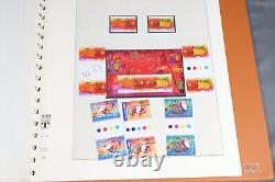 Collection de timbres MNH de l'île Christmas 1958-2008 500+ dans un album Lindner sans charnière