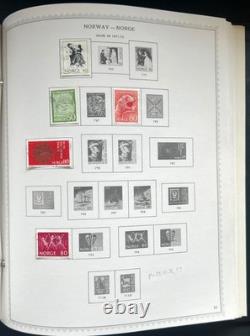 Collection de timbres Norvège Islande Lettonie Lituanie Album spécialisé Minkus ZAYIX