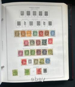 Collection de timbres Norvège Islande Lettonie Lituanie Album spécialisé Minkus ZAYIX