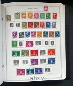 Collection de timbres Norvège Islande Lettonie Lituanie Album spécialisé Minkus ZAYIX