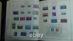 Collection de timbres Stampsweis WW USA, de A à Z en 5 volumes. Estimation 14 à 15k