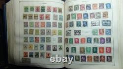 Collection de timbres Stampsweis WW USA, de A à Z en 5 volumes. Estimation 14 à 15k