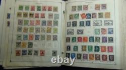 Collection de timbres Stampsweis WW en 5 volumes Scott Intl est 13000 timbres