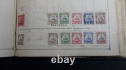 Collection de timbres Stampsweis WW en 5 volumes Scott Intl est 13000 timbres