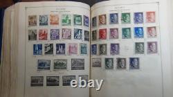 Collection de timbres Stampsweis WW en 5 volumes Scott Intl est 13000 timbres