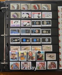 Collection de timbres US MNH - Feuilles, Blocs et Plus 30 Pages de Stock dans un Classeur Scott