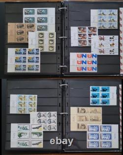 Collection de timbres US MNH - Feuilles, Blocs et Plus 30 Pages de Stock dans un Classeur Scott