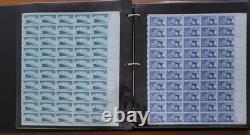Collection de timbres US MNH - Feuilles, Blocs et Plus 30 Pages de Stock dans un Classeur Scott