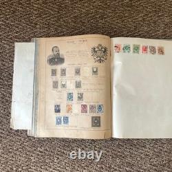 Collection de timbres ! Un merveilleux album de la fin du 19ème siècle. E25271