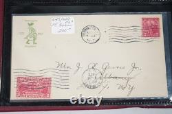 Collection de timbres Us 1925 1939 Collection de 100 + Meilleurs FDCs CV 8000 $ +