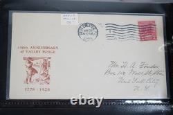 Collection de timbres Us 1925 1939 Collection de 100 + Meilleurs FDCs CV 8000 $ +