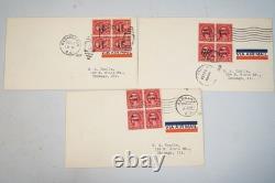 Collection de timbres Us 1925 1939 Collection de 100 + Meilleurs FDCs CV 8000 $ +