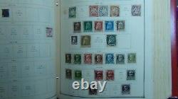 Collection de timbres WW Tampon en 2 volumes SCOTT Grand Albums 5k ou timbres très fins