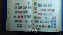 Collection de timbres WW dans l'album Scott Intl avec environ 6000 timbres