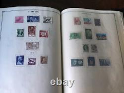 Collection de timbres-album Scott International Angola Australie plus de 3000 + timbres