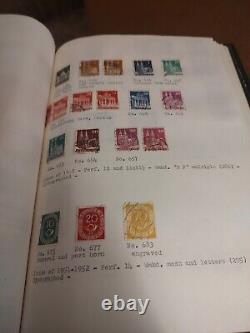 Collection de timbres allemands unique et de grande valeur des années 1800 à nos jours, énorme et de grande valeur