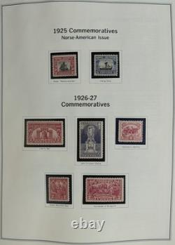 Collection de timbres américains 1893-1980 Neufs et utilisés Columbian Trans-Miss dans un album Heritage