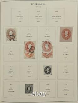 Collection de timbres américains Album Scott Neuf et Utilisé Arrière du Livre Officiels Revenus