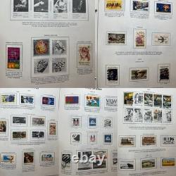 Collection de timbres américains, album de timbres du Congrès, lot énorme de timbres neufs et oblitérés 1900-1980