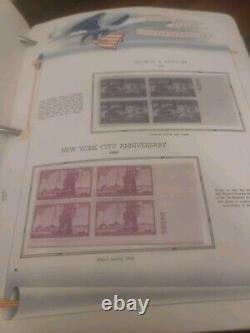 Collection de timbres américains dans des pages White Ace de 1959 en avant - Élégante et précieuse. Énorme