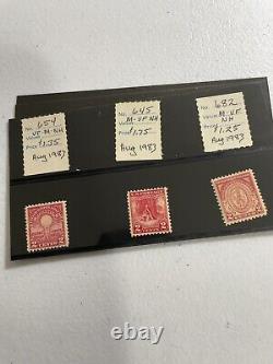 Collection de timbres anciens