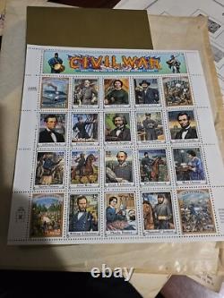 Collection de timbres anciens Lot États-Unis Allemand Étranger ETC VOIR Photos