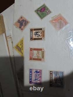 Collection de timbres anciens Lot États-Unis Allemand Étranger ETC VOIR Photos