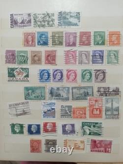 Collection de timbres anciens rares et vintage du monde entier, album exceptionnel