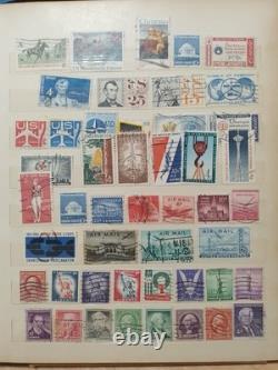 Collection de timbres anciens rares et vintage du monde entier, album exceptionnel