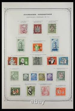 Collection de timbres annulés Lot 27888 Bund et Berlin 1949-1987 dans un album Yvert