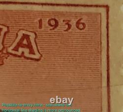 Collection de timbres australiens pré-décimaux oblitérés en album, avec quelques variétés intéressantes