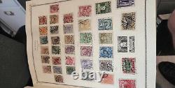 Collection de timbres autrichiens dans l'album Scott + extras