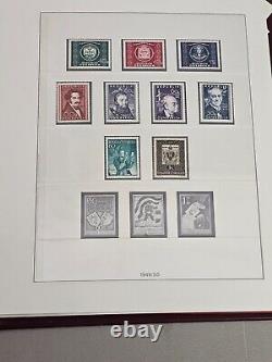 Collection de timbres autrichiens neufs de la Monnaie 1945-71 dans un album Lighthouse