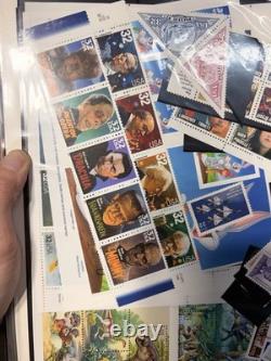 Collection de timbres commémoratifs des années 1995, 1997 et 1998