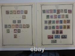 Collection de timbres d'Allemagne sur des pages d'album spécialisées Scott 2900 Timbres d'une valeur de $6,500