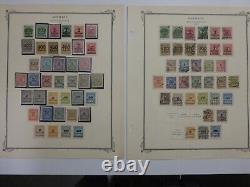 Collection de timbres d'Allemagne sur des pages d'album spécialisées Scott 2900 Timbres d'une valeur de $6,500