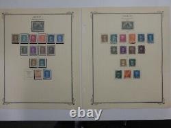 Collection de timbres d'Allemagne sur des pages d'album spécialisées Scott 2900 Timbres d'une valeur de $6,500