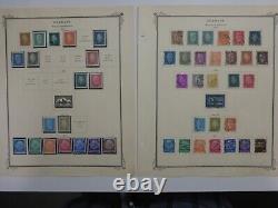 Collection de timbres d'Allemagne sur des pages d'album spécialisées Scott 2900 Timbres d'une valeur de $6,500