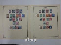 Collection de timbres d'Allemagne sur des pages d'album spécialisées Scott 2900 Timbres d'une valeur de $6,500