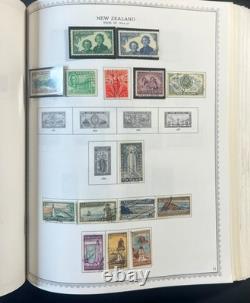 Collection de timbres d’Australie et de Nouvelle-Zélande, album spécialisé Minkus, d’occasion ZAYIX