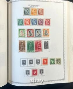 Collection de timbres d’Australie et de Nouvelle-Zélande, album spécialisé Minkus, d’occasion ZAYIX