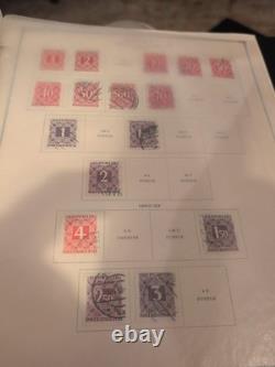 Collection de timbres d’Autriche des années 1900. Regardez seulement une partie de ce qui est inclus. Beaucoup