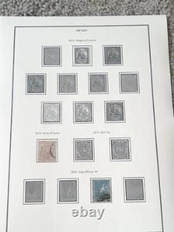 Collection de timbres d’Espagne 1854-1973 1044 timbres Album classique Sahara Guinée Maroc