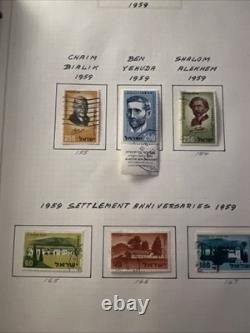 Collection de timbres d’Israël 1948-1951 Album des premières émissions de l’État 67 pages
